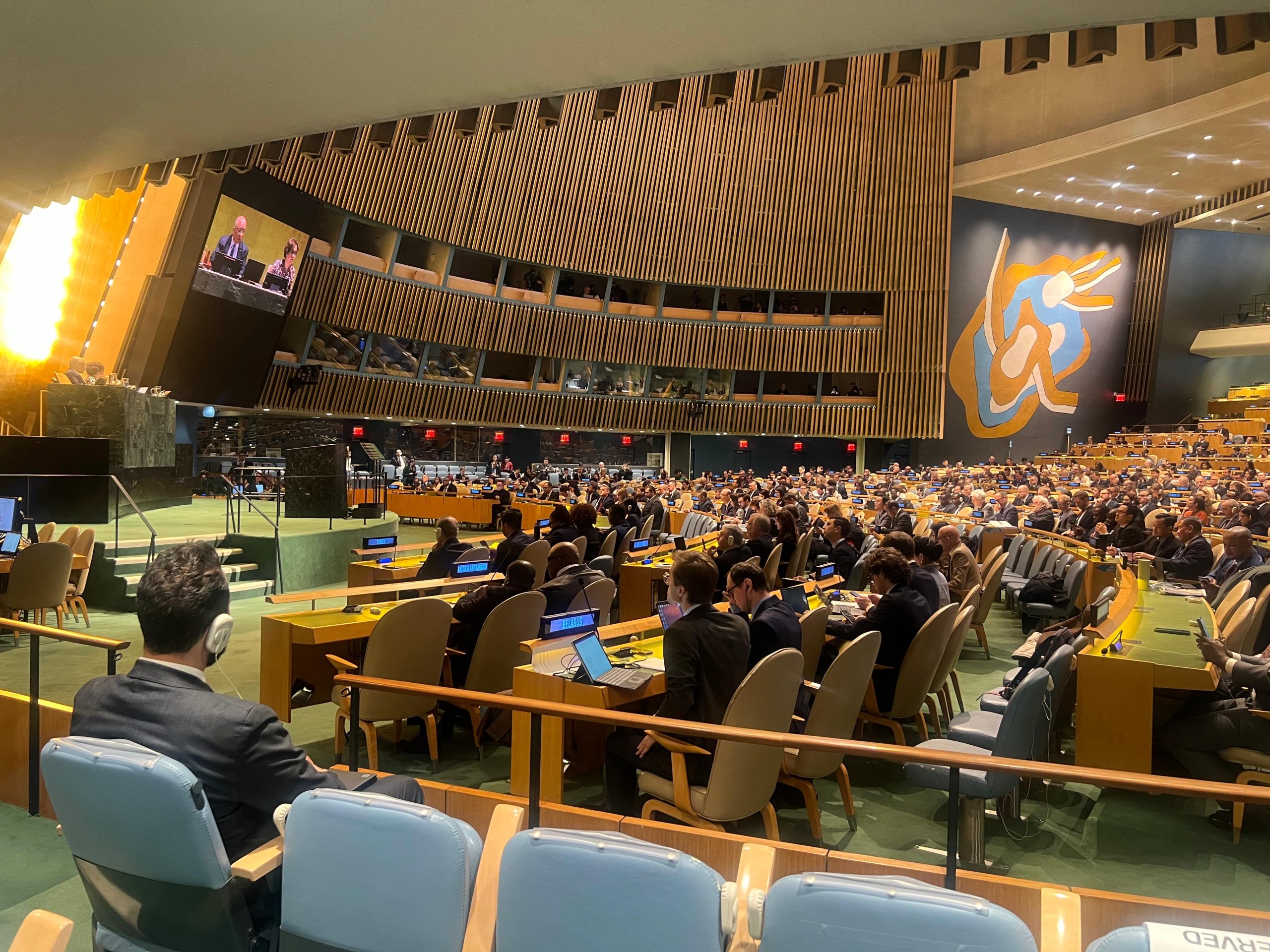 The General Assembly of the UN